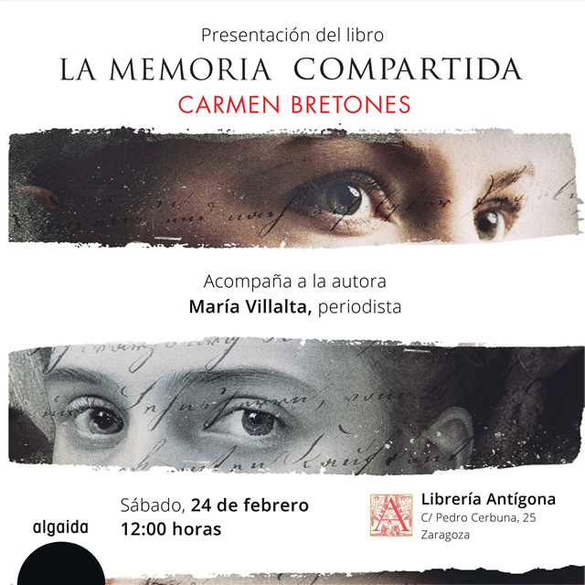 Carmen Bretones presenta 'La memoria compartida'